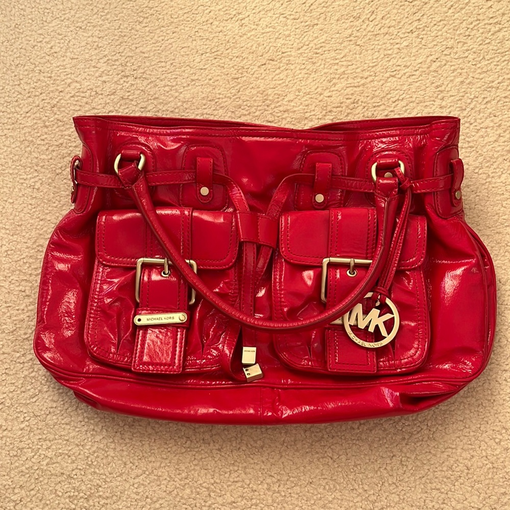 Michael Kors Red Purse